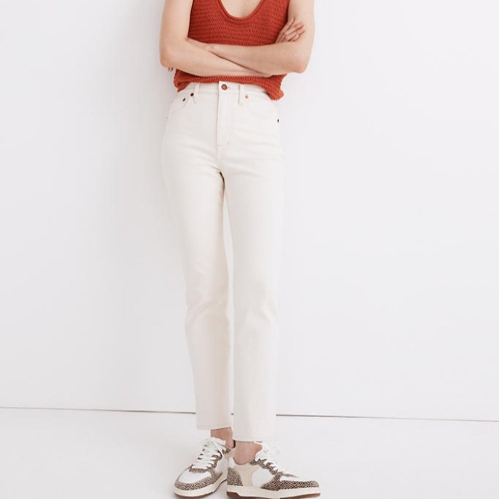 Slim Demi-Boot Jeans in Vintage Canvas Wash